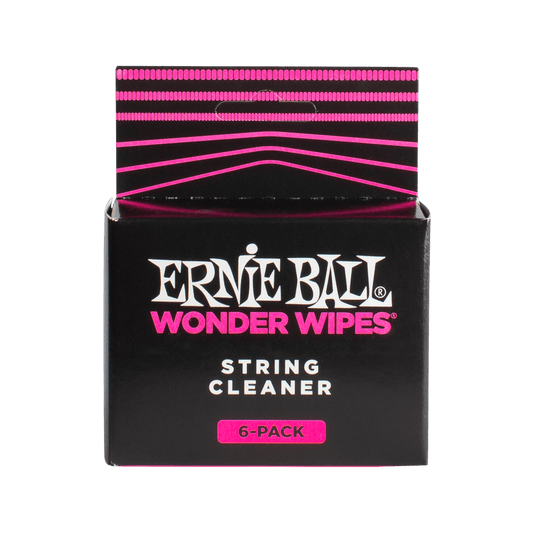 Ernie Ball Wonder Wipes String Cleaner - 6 Pack